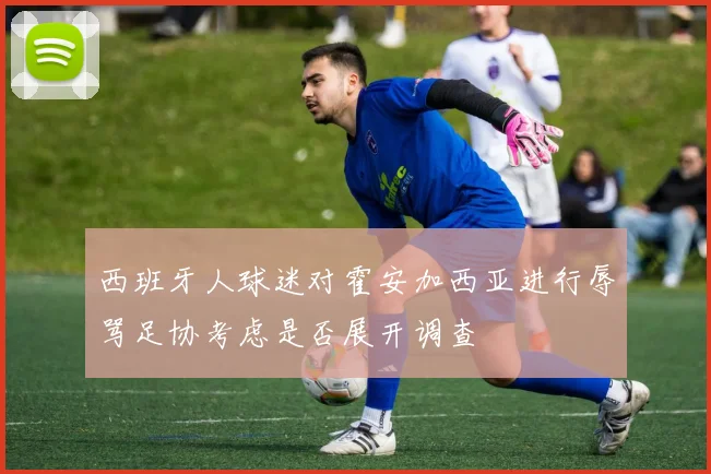 西班牙人球迷对霍安加西亚进行辱骂足协考虑是否展开调查